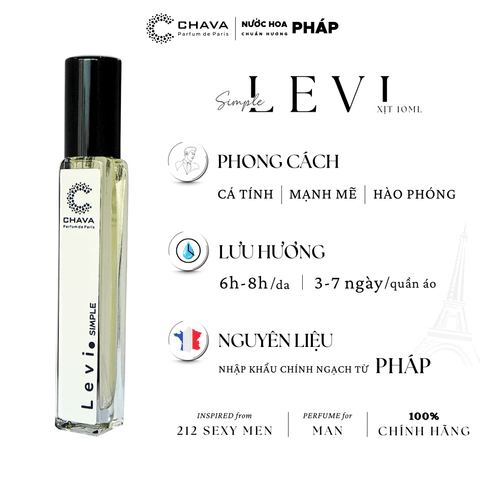 COMBO QUÀ TẶNG] 2 CHAI NƯỚC HOA SIMPLE 10ML - CHAVA