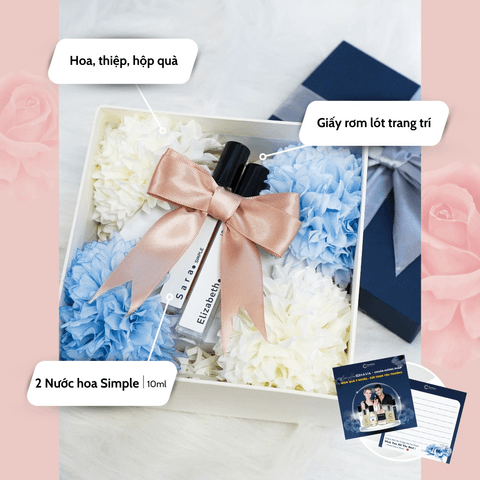 COMBO QUÀ TẶNG] 2 CHAI NƯỚC HOA SIMPLE 10ML - CHAVA
