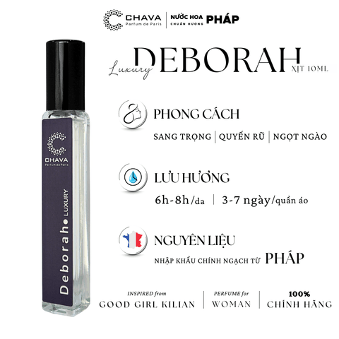 COMBO QUÀ TẶNG] 2 NƯỚC HOA CHAVA LUXURY 10ML - CHAVA