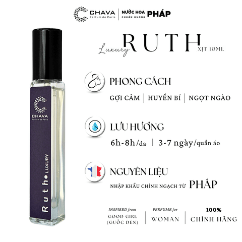 COMBO QUÀ TẶNG] 2 NƯỚC HOA CHAVA LUXURY 10ML - CHAVA