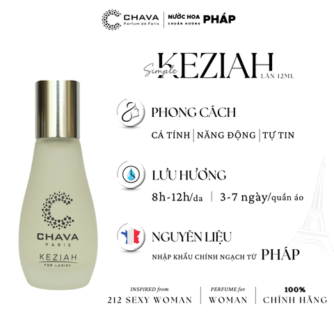 [COMBO QUÀ TẶNG] 1 NƯỚC HOA SIMPLE 12ML - CHAVA
