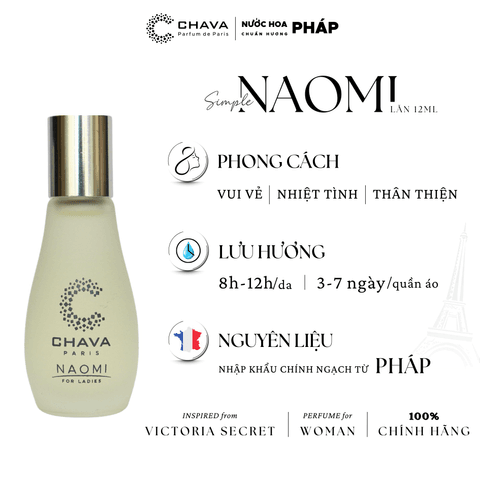 [COMBO QUÀ TẶNG] 1 NƯỚC HOA SIMPLE 12ML - CHAVA