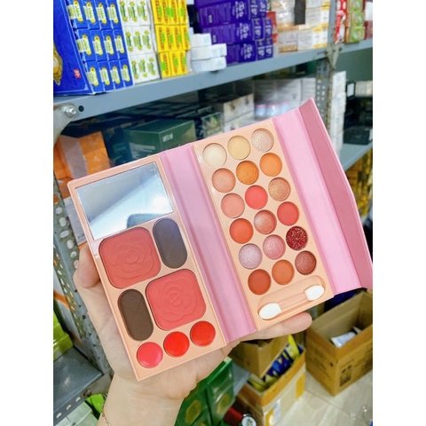 BẢNG PHẤN MÁ, MẮT MÀU MÔI TẠO KHỐI ANYLADAY CÓ DƯƠNG VÀ CỌ - GDN