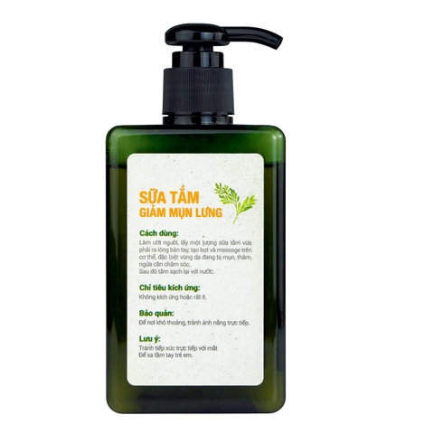 SỮA TẮM TRÀM TRÀ GIẢM MỤN LƯNG VÀ BODY NEOACNES 250ML - NEO ACNES