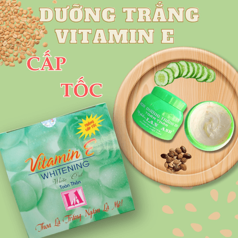 KEM DƯỠNG TRẮNG DA TOÀN THÂN CẤP TỐC 120G - LAN ANH COSMETIC