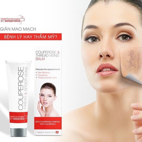 KEM PHỤC HỒI KÍCH ỨNG DA COUPEROSE 30ML - SWISSFORCE [MẪU1] CM BRIDGE