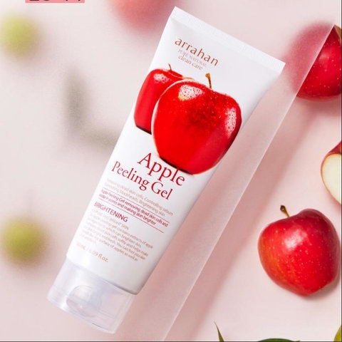 GEL TẨY DA CHẾT TÁO ĐỎ ARRAHAN APPLE WHITE PEELING 180ML - GDN