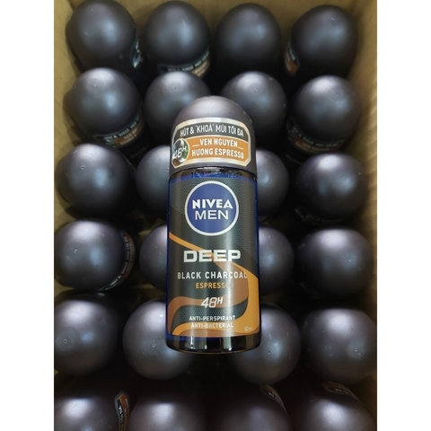LĂN KHỬ MÙI NIVEA MEN THÁI LAN, THAN HOẠT TÍNH HƯƠNG ESPRESSO - HGS