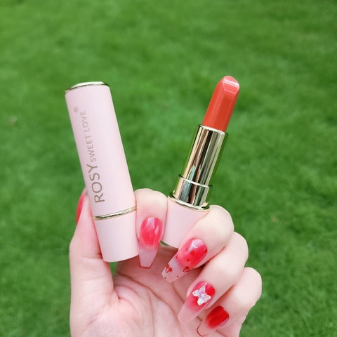 SET 2 SẢN PHẨM NƯỚC HOA CHAVA SIMPLE 10ML + SON SÁP LÌ ROSY SWEETLOVE