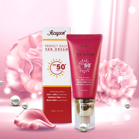 KKEM CHỐNG NẮNG ROSYSON PERFECT DAILY SUN CREAM - ROSY