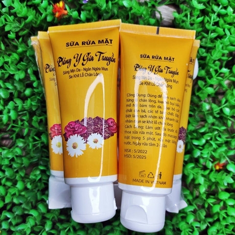 SỮA RỬA MẶT ĐÔNG Y GIA TRUYỀN TUÝP CAM 100ML -GDN