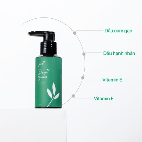 DẦU RỬA MẶT TẨY TRANG TRÀM TRÀ - GUO