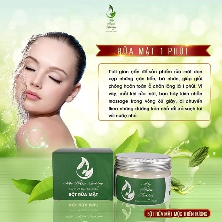 [COMBO] 2 BỘT RỬA MẶT THẢO DƯỢC 100G - MỘC THIÊN HƯƠNG