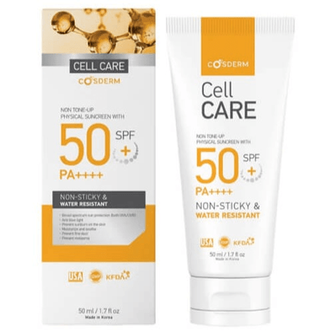 TUÝP 50ML CELL CARE KEM CHỐNG NẮNG HÀN QUỐC
