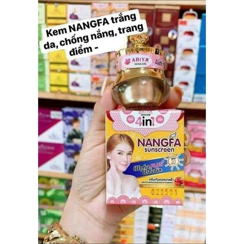 KEM CHỐNG NẮNG DƯỠNG DA NANGFA SUNSCREEN SPF 50 PA+++ THÁI LAN - GDN