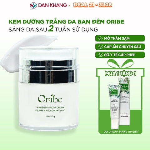 KEM DƯỠNG TRẮNG DA BAN ĐÊM ORIBE 30G