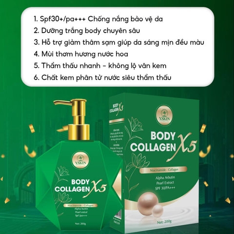 KEM BODY COLLAGEN X5 - YSKIN