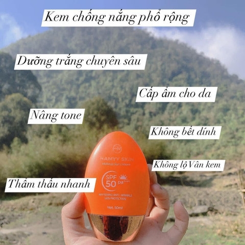 Xác Thực Báo cáo KEM CHỐNG NẮNG PHỔ RỘNG - HAMYY SKIN