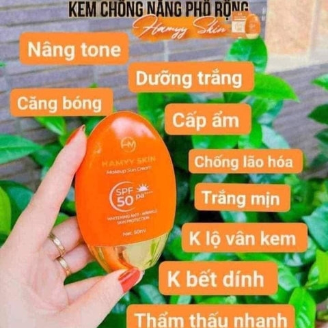 Xác Thực Báo cáo KEM CHỐNG NẮNG PHỔ RỘNG - HAMYY SKIN