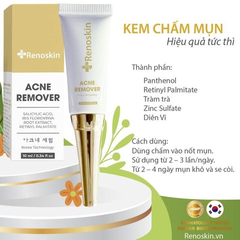 KEM TRỊ MỤN ACNE REMOVER RENOSKIN