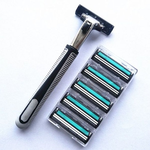 BỘ DAO CẠO RÂU 36 LƯỠI TẶNG KÈM TUÝP BỌT KEM CẠO RÂU