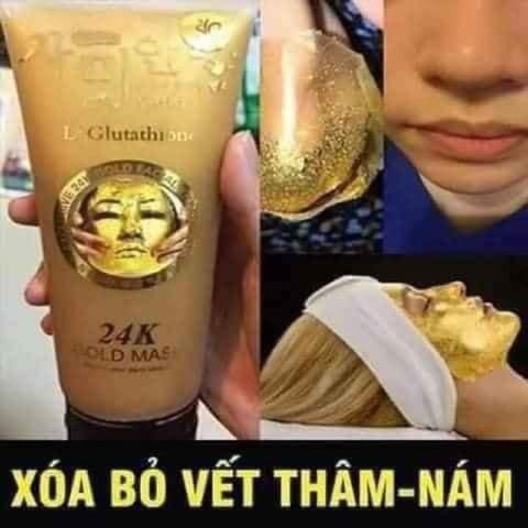 MẶT NẠ VÀNG COLLAGEN TINH CHẤT 24K - GDN