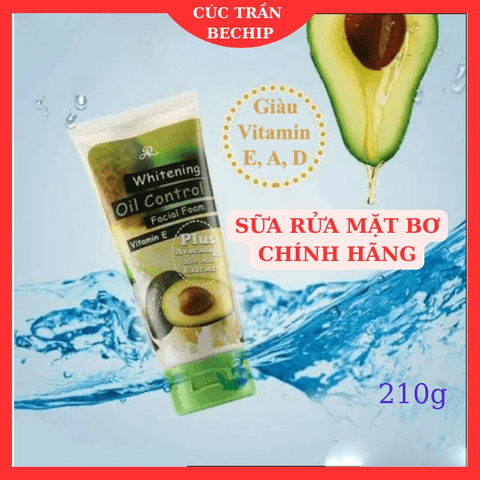 SỮA RỬA MẶT BƠ THÁI LAN CHÍNH HÃNG 210G CTB10