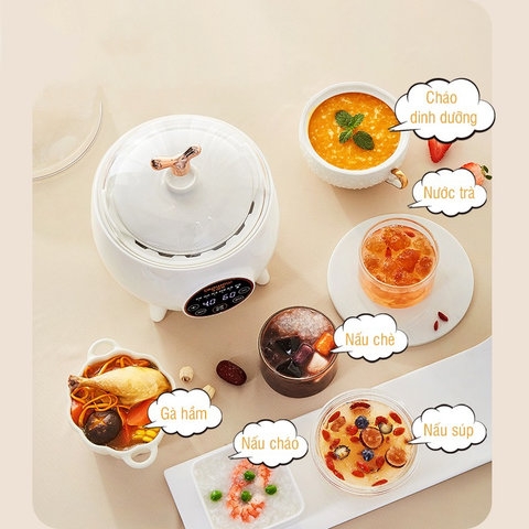 NỒI NẤU CHÁO CHẬM TOPWOW GIỮ NGUYÊN HƯƠNG VỊ, DINH DƯỠNG CỦA MÓN ĂN CHO BÉ 40118 - LADY'S PASSION