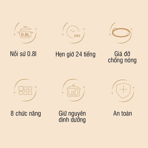 NỒI NẤU CHÁO CHẬM TOPWOW GIỮ NGUYÊN HƯƠNG VỊ, DINH DƯỠNG CỦA MÓN ĂN CHO BÉ 40118 - LADY'S PASSION