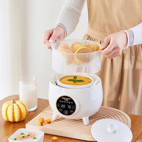NỒI NẤU CHÁO CHẬM TOPWOW GIỮ NGUYÊN HƯƠNG VỊ, DINH DƯỠNG CỦA MÓN ĂN CHO BÉ 40118 - LADY'S PASSION
