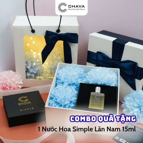 COMBO QUÀ TẶNG] 1 NƯỚC HOA SIMPLE 15ML - CHAVA