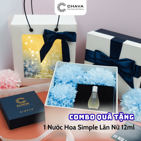 [COMBO QUÀ TẶNG] 1 NƯỚC HOA SIMPLE 12ML - CHAVA