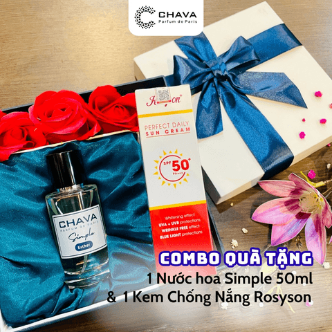 [COMBO QUÀ TẶNG] 1 NƯỚC HOA SIMPLE 50ML +