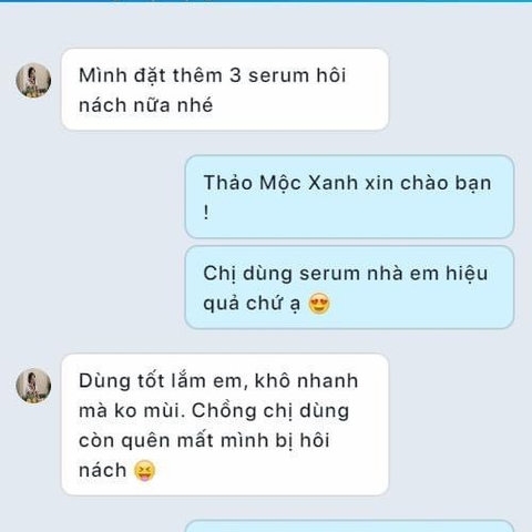 SERUM HÔI NÁCH 10ML- THẢO MỘC XANH