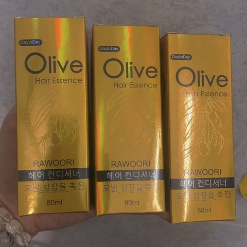 TINH CHẤT DẦU OLIVE RAWOORI DƯỠNG TÓC SUÔN MƯỢT 80ML KT-GDN