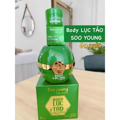 KEM DƯỠNG TRẮNG DA BODY LỤC TẢO SOO YOUNG - GDN