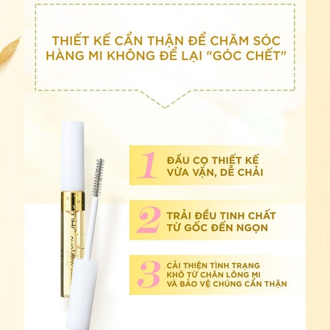CHAI 6,5ML - TINH CHẤT DƯỠNG MI DÀI, HỖ TRỢ GIẢM GÃY RỤNG EYELASH TONIC NHẬT BẢN - DHC