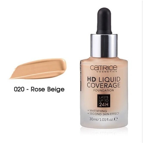 KEM NỀN CATRICE HD LIQUID CHE KHUYẾT ĐIỂM TẠO LỚP NỀN HOÀN HẢO - CATRICE