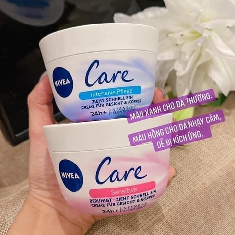 KEM DƯỠNG ẨM CHỐNG NỨT NẺ, CHÀM CHUYÊN SÂU NIVEA CARE NỘI ĐỊA ĐỨC - NIVEA