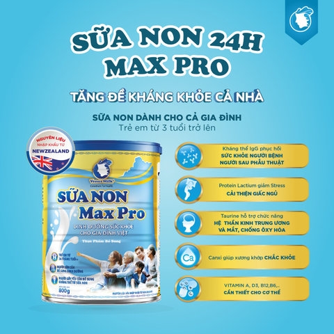 [VENUSMILK] SỮA NON 24H DINH DƯỠNG CHO GIA ĐÌNH - VENUS MILK