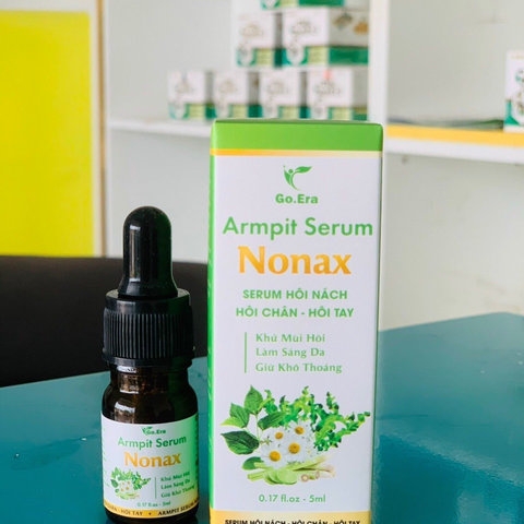 COMBO 30 CHAI KHỬ MÙI CƠ THỂ GIẢM HÔI NÁCH,HÔI TAY, HÔI CHÂN SERUM NONAX 5ML - KYO GO.ERA