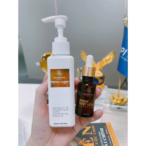 KEM TẨY LÔNG HUYỀN PHI TẶNG KÈM SERUM ỨC CHẾ MỌC LÔNG 120ML - SU