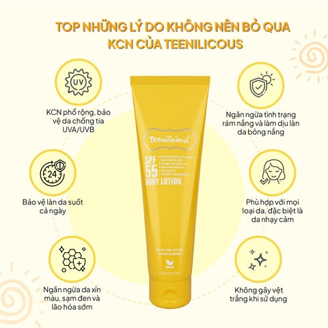 LOTION SỮA DƯỠNG THỂ CHỐNG NẮNG