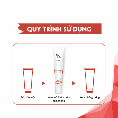 KEM GIÚP MỜ THÂM MỤN, NÁM, TÀN NHAN SKARFIX-TX CREAM (HỘP/TUÝP 15G)
