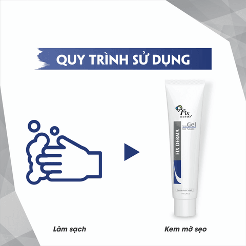 GEL LÀM MỜ SẸO SCAR GEL -FIXDERMA DO MỤN, BỎNG, RẠN DA, VẾT THƯƠNG (TUÝP 7ML)