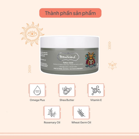 KEM DƯỠNG HÌNH XĂM - TEENILICIOUS 50G