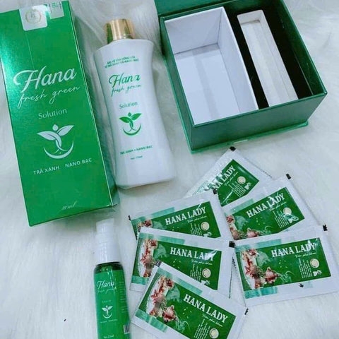 COMBO HỘP 6 VIÊN ĐẶT PHỤ KHOA LÀM HỒNG SE KHÍT CÔ BÉ VÀ 1 CHAI DUNG DỊCH VỆ SINH [ TẶNG 1 CHAI NƯỚC SÚC MIỆNG]- HANA COSMETIC