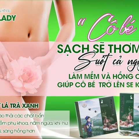 COMBO HỘP 6 VIÊN ĐẶT PHỤ KHOA LÀM HỒNG SE KHÍT CÔ BÉ VÀ 1 CHAI DUNG DỊCH VỆ SINH [ TẶNG 1 CHAI NƯỚC SÚC MIỆNG]- HANA COSMETIC