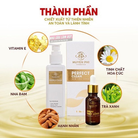 KEM TẨY LÔNG HUYỀN PHI (TẶNG KÈM SERUM) - HGS