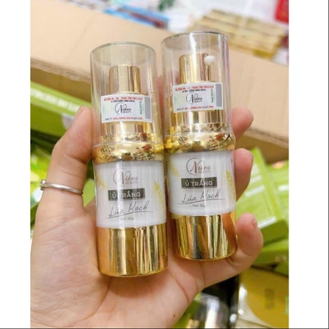 Ủ TRẮNG MẶT LÚA MẠCH NIKOS DƯỠNG TRẮNG DA, NHANH BẬT TONE, ĐỀU MÀU DA KHÔNG BỊ XỈN MÀU - GDN